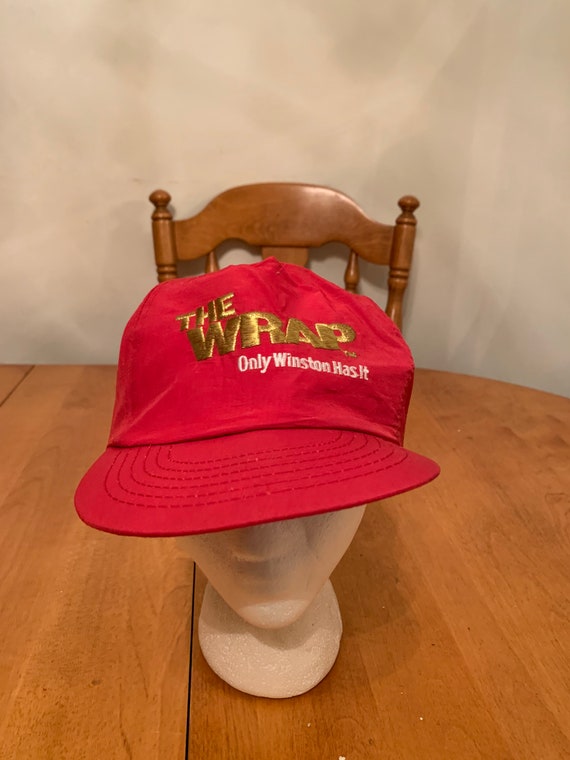 Vintage the wrap Trucker Snapback hat 1990s 80s R1