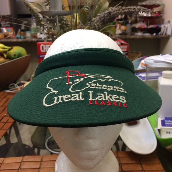 Vintage Shopko Great Lakes classics golf Visor ad… - image 1