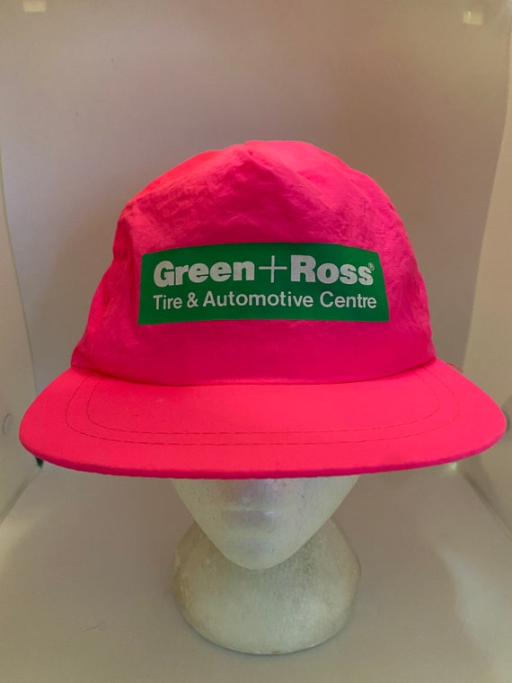 Vintage Green-Ross Trucker SnapBack hat 1990s 80s 