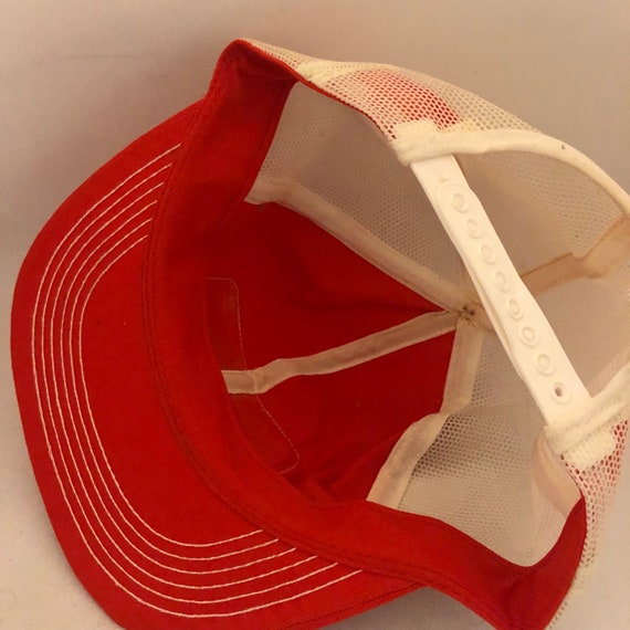 Vintage Allan G Cook Limited Trucker Snapback hat… - image 6