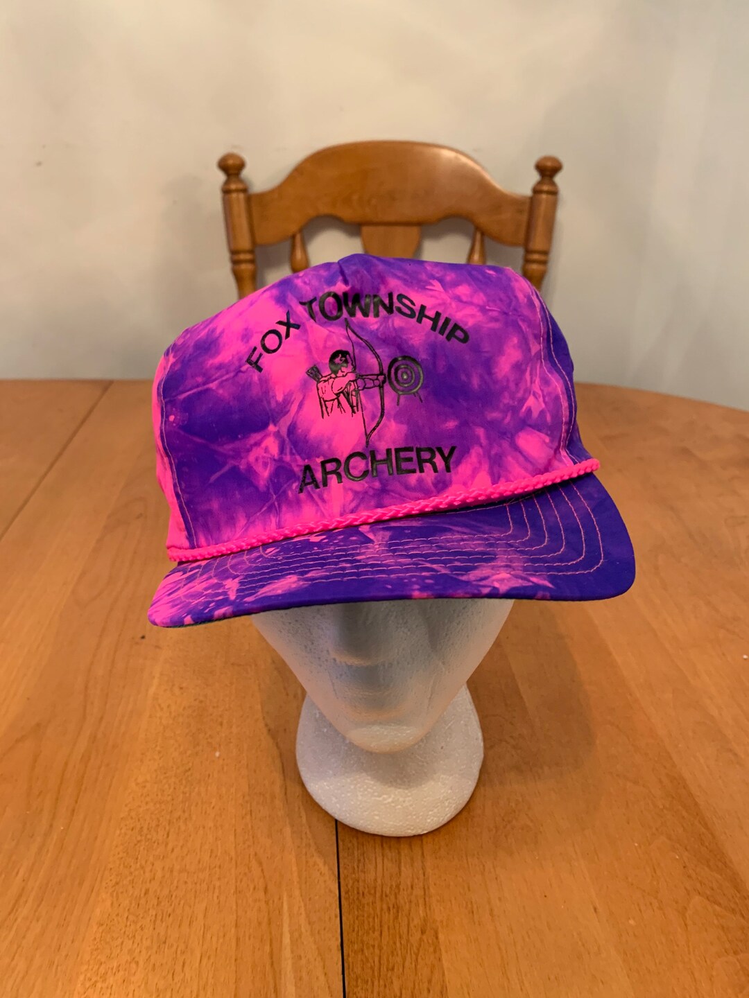 Signature Vintage Low Rise Trucker Hat, Neon Orange main image 0