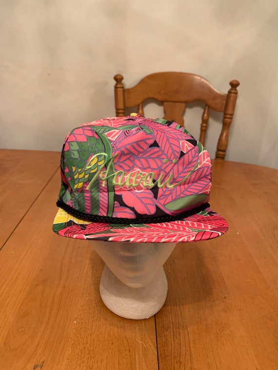 Vintage Hawaii Trucker Snapback hat 1990s 80s R1 - image 1