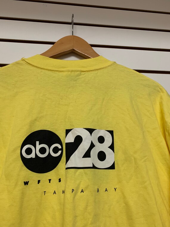 Vintage ABC channel 28 Tampa bay T shirt size XL … - image 6