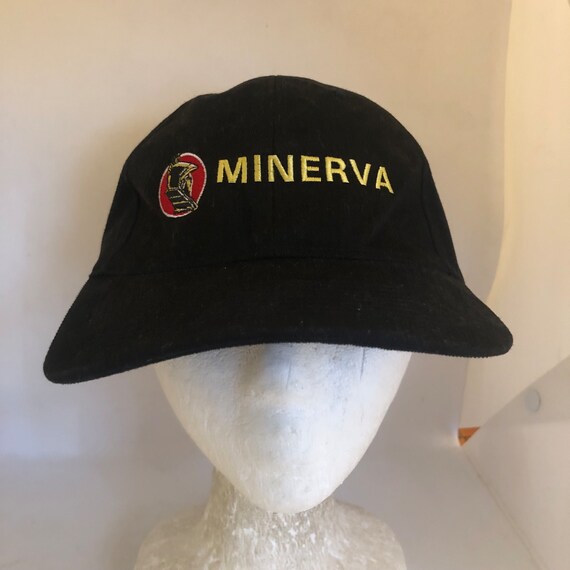 Vintage Minerva Trucker Strapback hat adjustable … - image 1