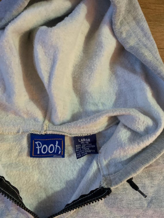 Vintage Winnie the Pooh Hoodie size large 1990s 8… - image 3