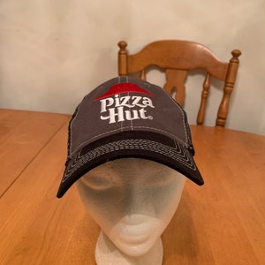 Vintage Pizza Hut Trucker Snapback hat 1990s 80s R1