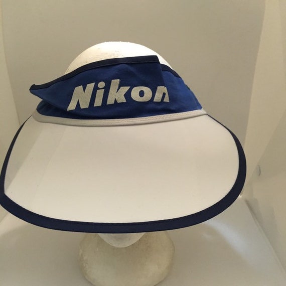 Vintage Nikon visor hat 1990s 80s - image 1