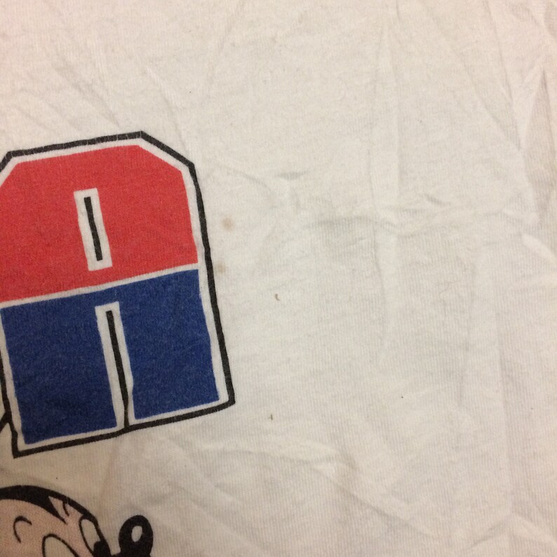 Vintage Mickey Mouse team USA Disney T Shirt 1980s Size medium