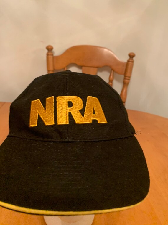 Vintage nra Trucker Snapback hat 1990s 80s R1 - image 2