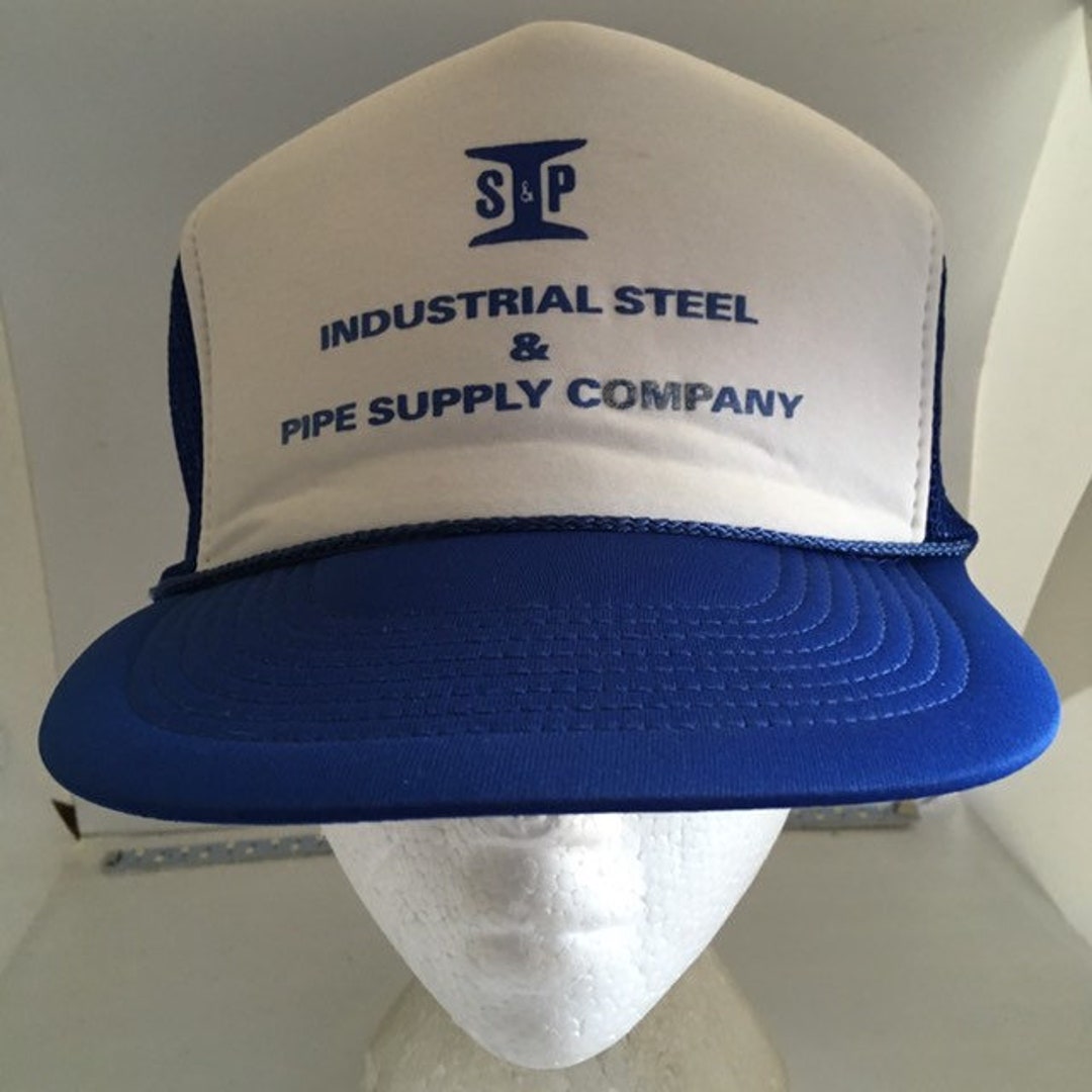 Vintage Industrial Steel and Pipe Supply Company Trucker Snapback Hat