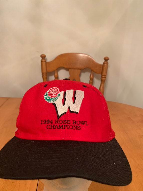 Vintage Wisconsin badgers Trucker Snapback hat 19… - image 1