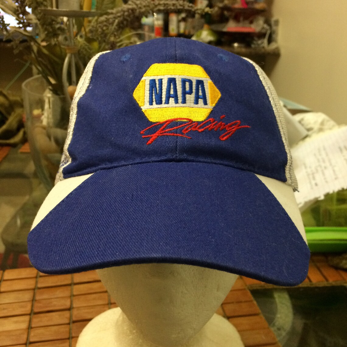 Vintage Napa Racing Strapback Hat 1990s Etsy