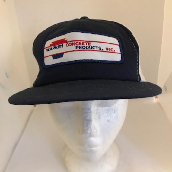 Vintage Warren concrete products Inc. Trucker Sna… - image 1