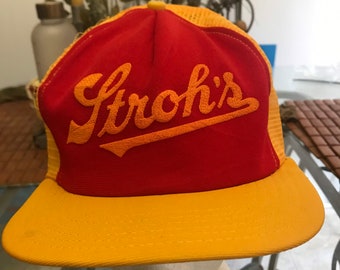 Vintage Trucker Snapback hat 1980s