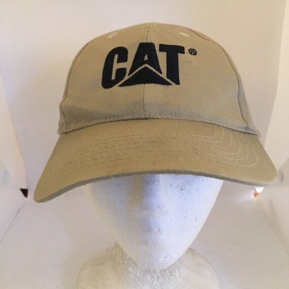 Vintage Cat Strapback Hat 1990s 1980s adjustable … - image 2