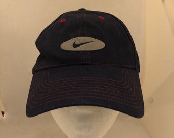 Vintage Nike Strapback hat adjustable 1990s 80s D13