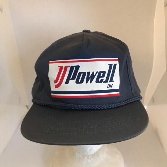 Vintage Powell inc Trucker SnapBack hat 1990s 80s… - image 2