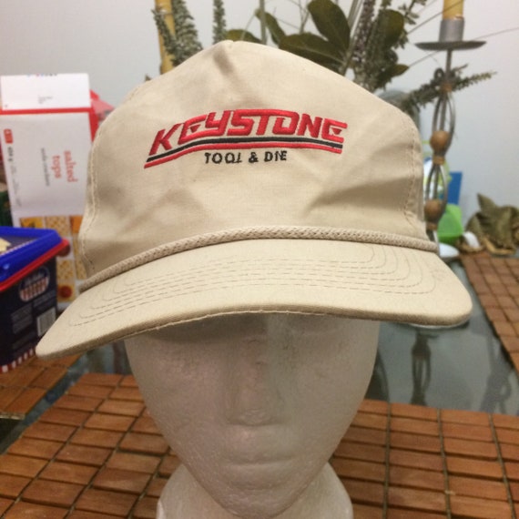 Vintage Keystone Trucker Snapback Hat 1990s - image 1