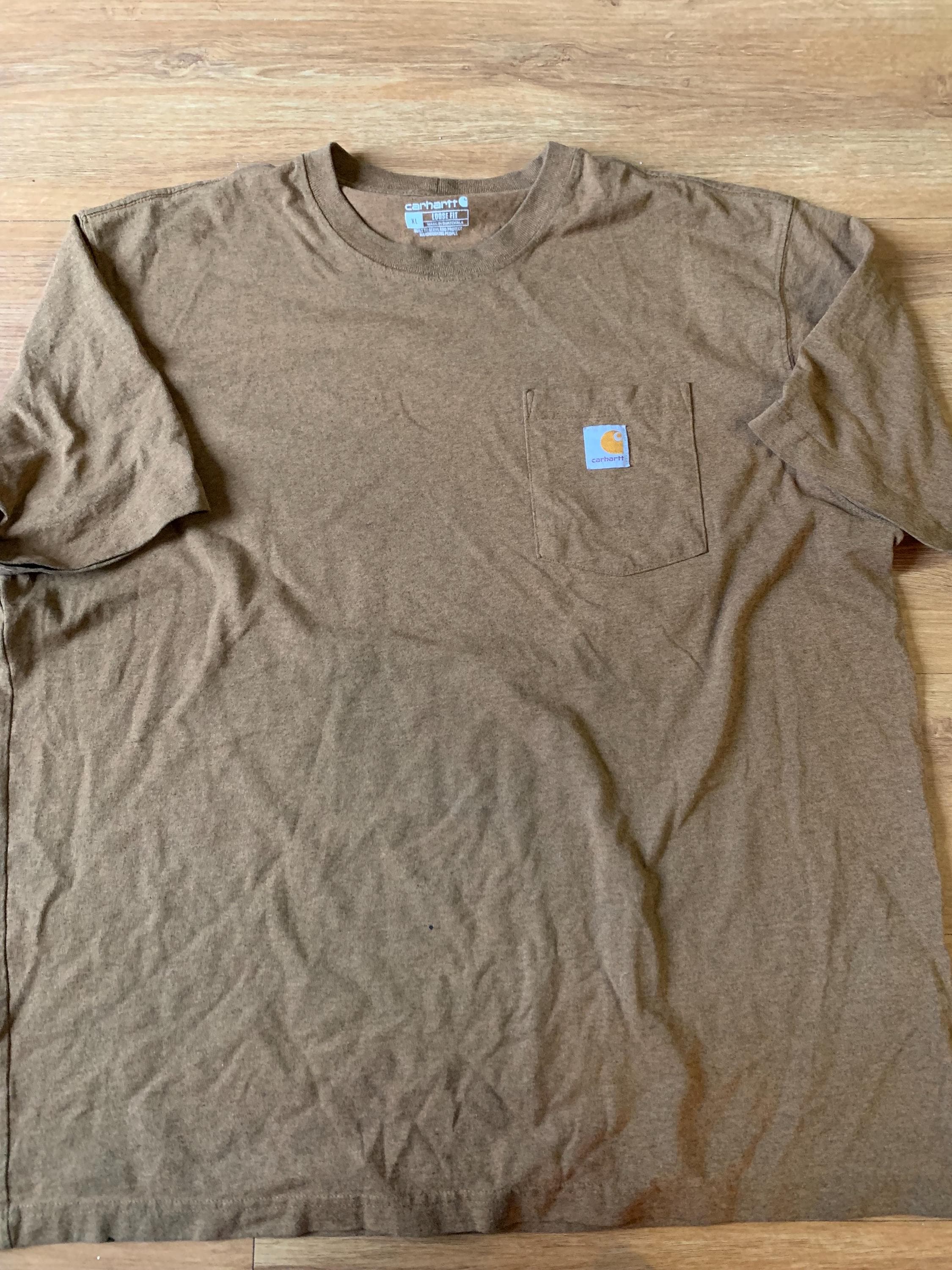 Vintage carhartt T shirt size xl 1990s 80s
