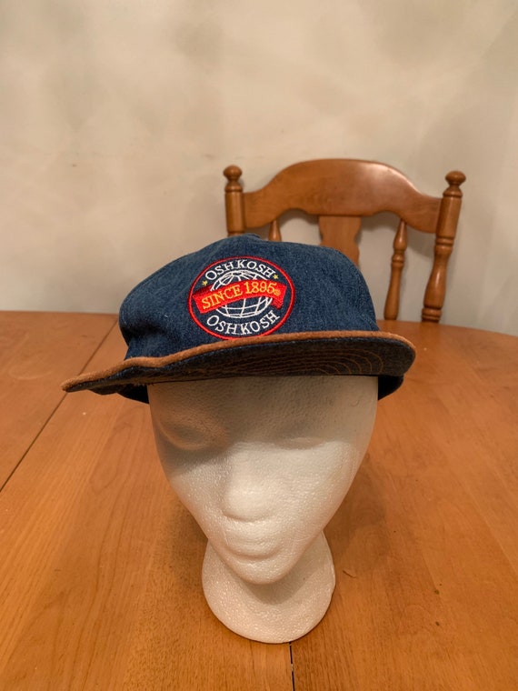 Vintage osh kosh Snapback hat 1990s 80s R1