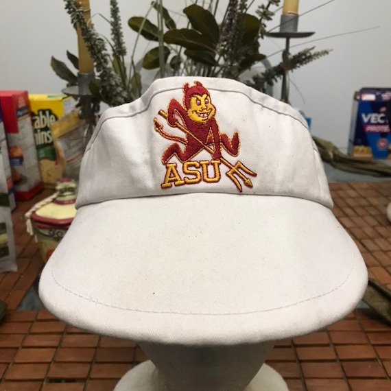 Vintage Arizona State sun Devils Visor Hat 1980s - image 1