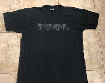 Vintage 00s Tool T-shirt Salival Skeleton Hands Tour Tee Shirt