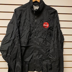 Coca Cola Windbreaker - Etsy Coca Cola Windbreaker - Etsy