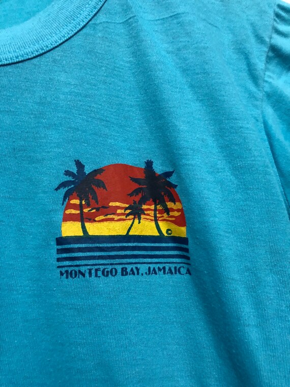 Vintage  Montego Bay Jamaica T shirt size small  … - image 2
