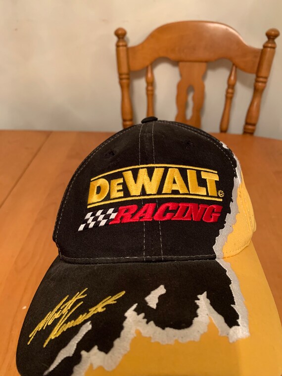 Vintage dewalt racing Snapback hat 1990s 80s R1 - image 2