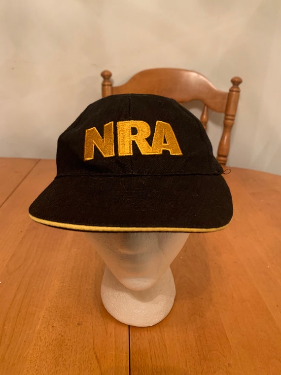 Vintage nra Trucker Snapback hat 1990s 80s R1 - image 1