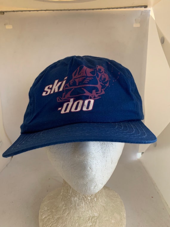 Vintage Ski-doo ski doo Trucker Snapback hat 1990s