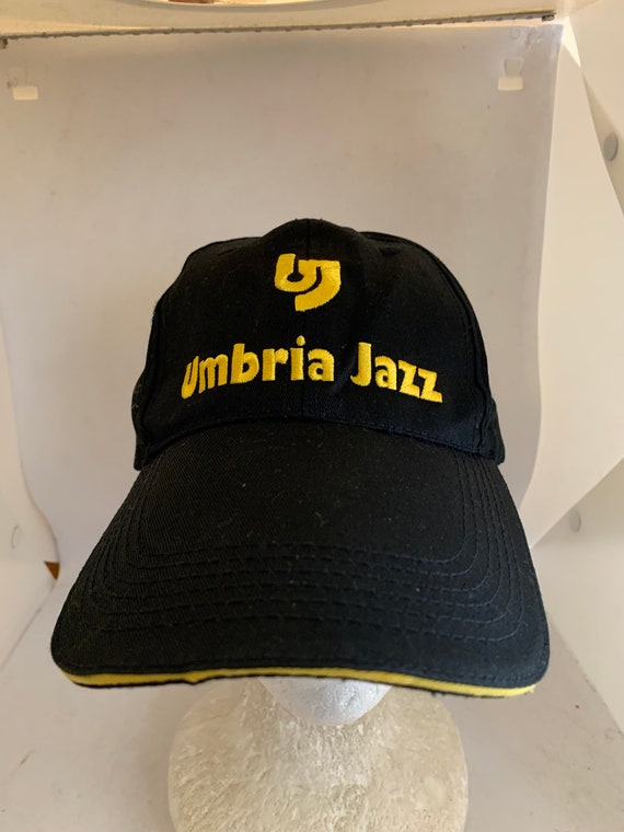 Vintage Umbria jazz Strapback hat 1990s 80s O2 CJ - image 2