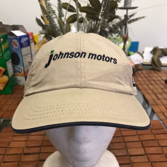 Vintage johnson motors strapback Gem