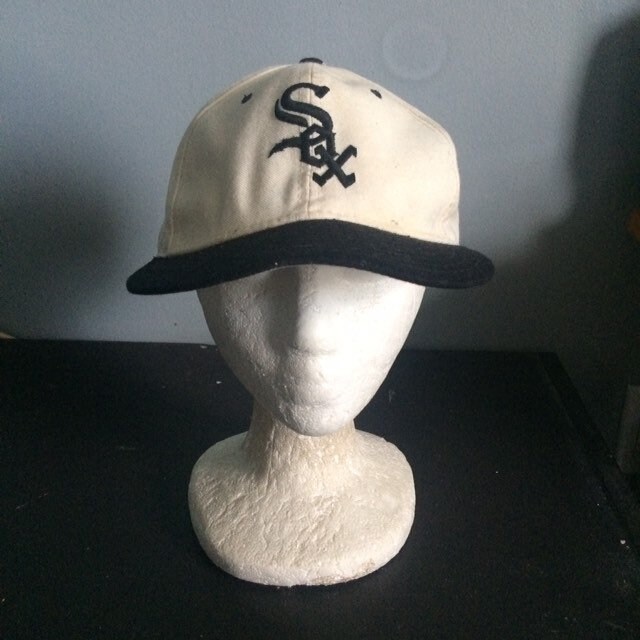1980s white sales sox hat