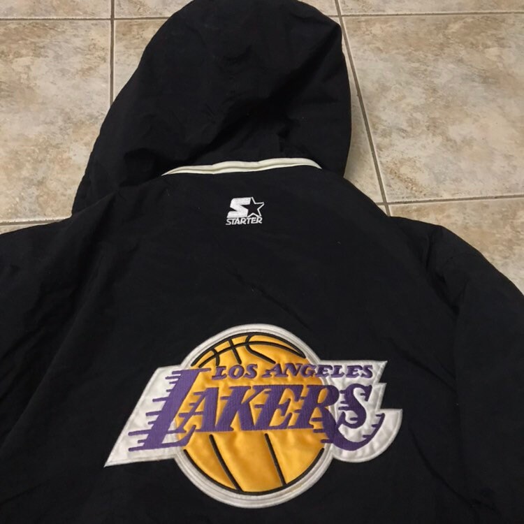 Vintage Los Angeles lakers starter jacket 1990s size Large Etsy
