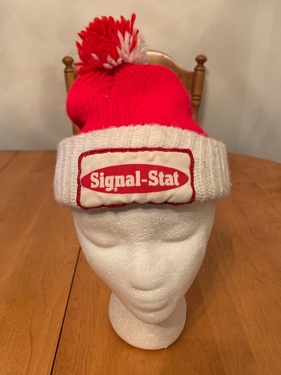 Vintage signal beanie hat 1990s 80s R1