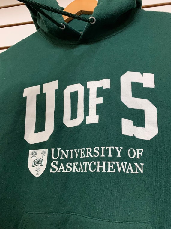 Vintage university of Saskatchewan hoodie Sweatsh… - image 3