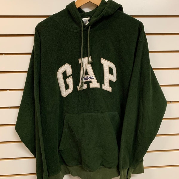 90'S GAP Old Gap Half Zip Cotton Hoodie Men's M Size Vintage /eaa513502