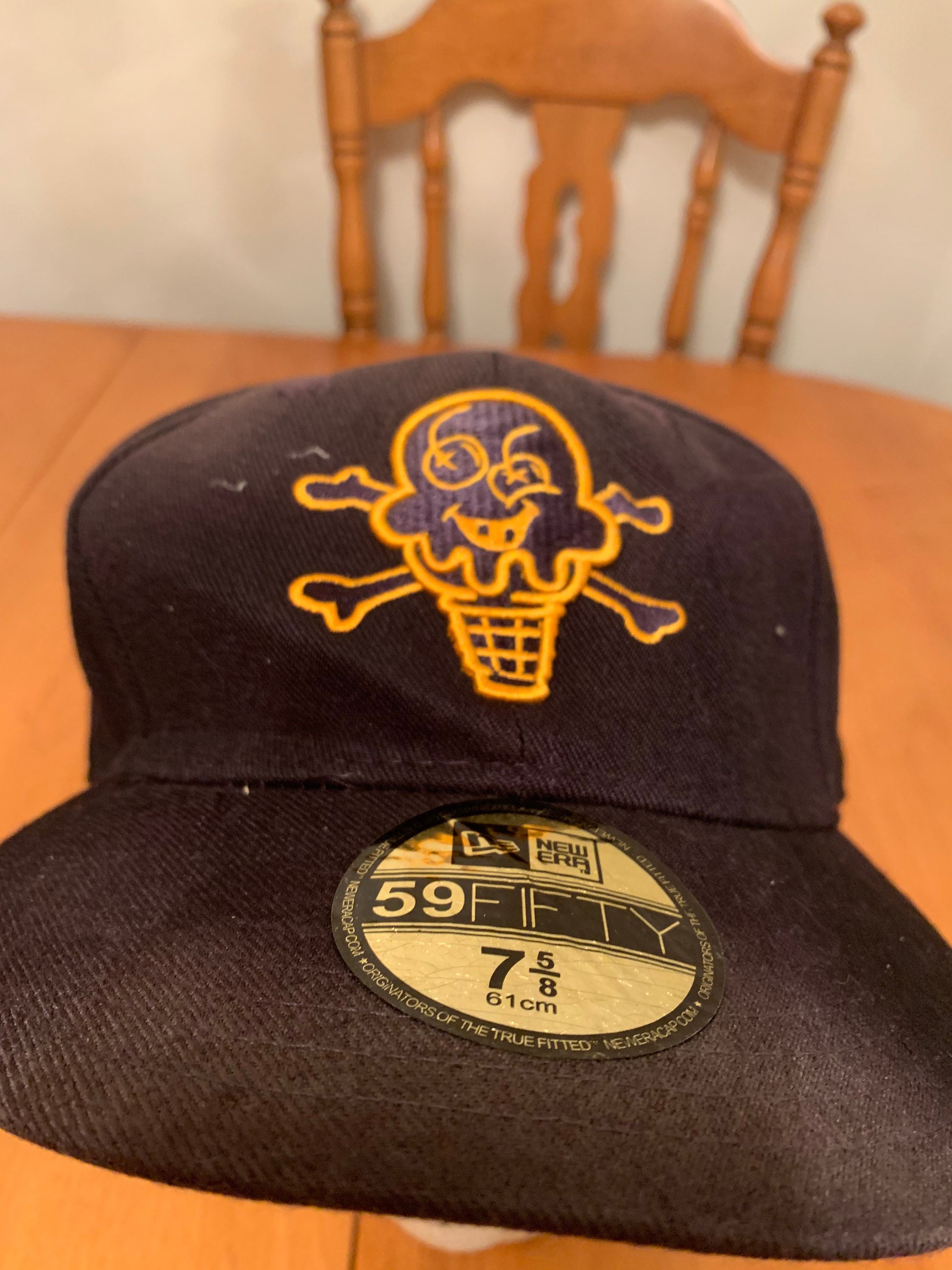 Vintage Ice Cream Billionaire Boys Club Fitted Hat 1990s 80s R2 Size 7 5 8 Etsy UK