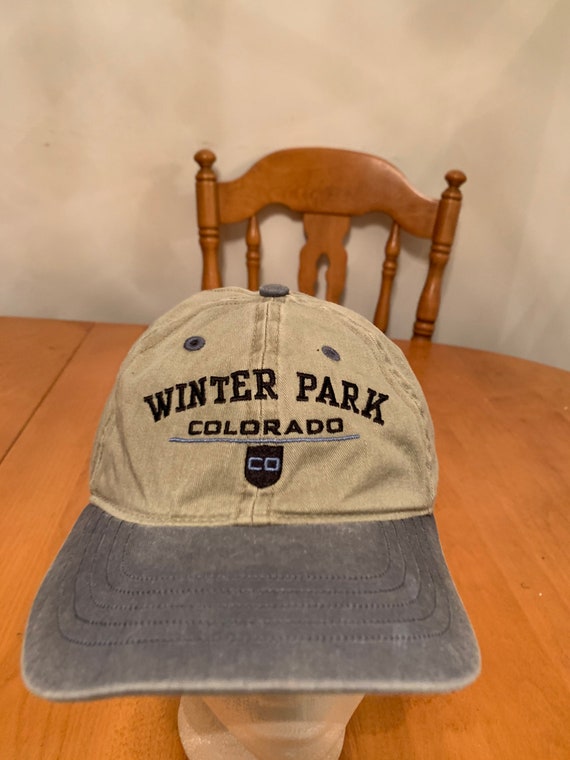 Vintage winter park Trucker Snapback hat 1990s 80… - image 2