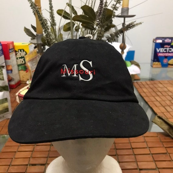 Vintage Missouri Strapback Hat 1990s T1 - image 1