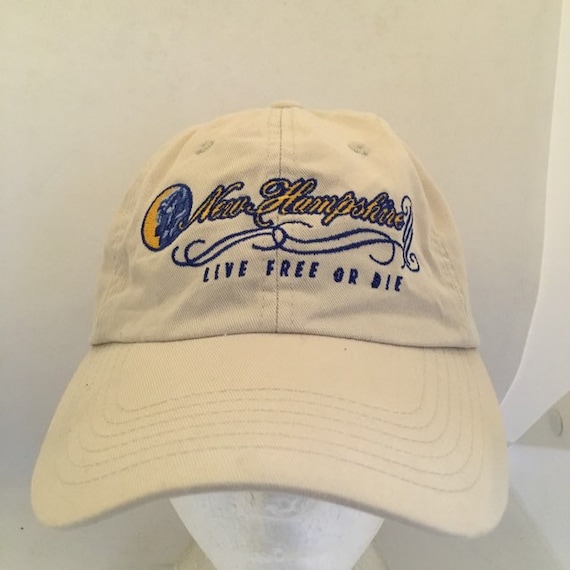 Vintage New Hampshire Strapback hat 1990s 80s Z1 - image 2