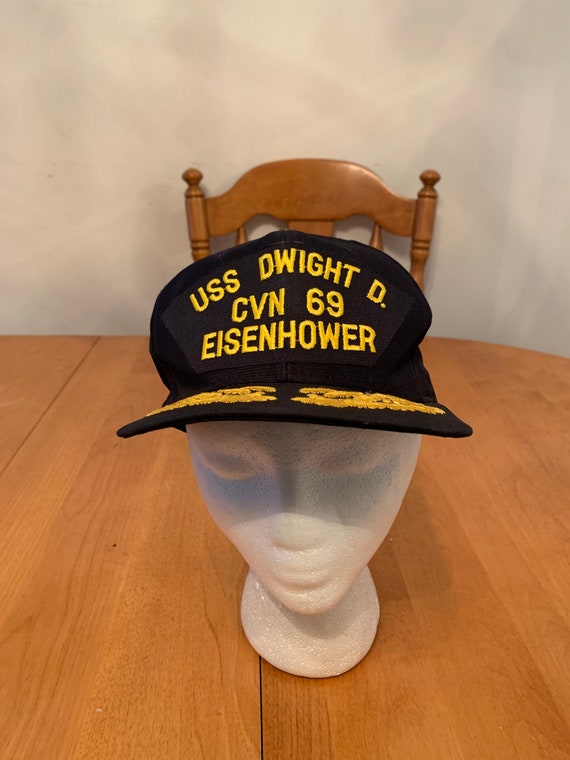 Vintage Dwight D. Eisenhower Trucker Snapback hat 