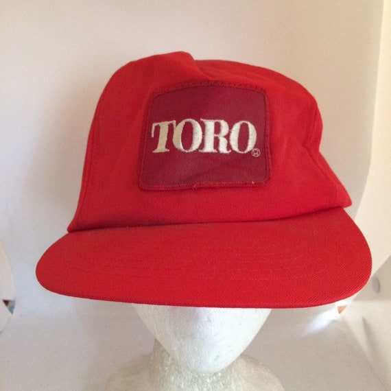 Vintage Toro Trucker SnapBack Hat 1990s 1980s adj… - image 1