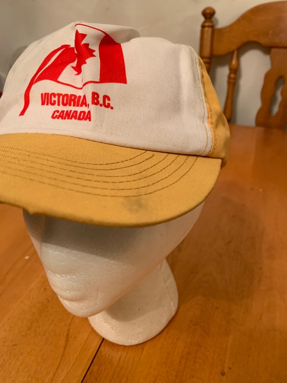 Vintage Victoria Canada Trucker Snapback hat 1990… - image 1