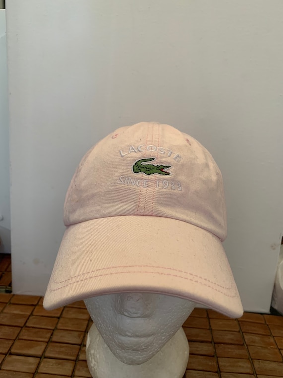 Vintage Lacoste Strapback hat adjustable 1990s 198