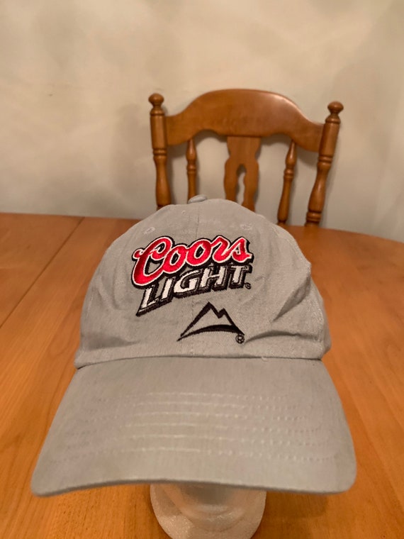 Vintage coors light Trucker Snapback hat 1990s 80… - image 2