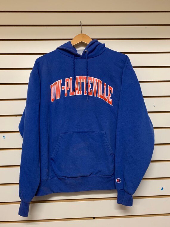 Vintage University of Wisconsin-Platteville hoodi… - image 1