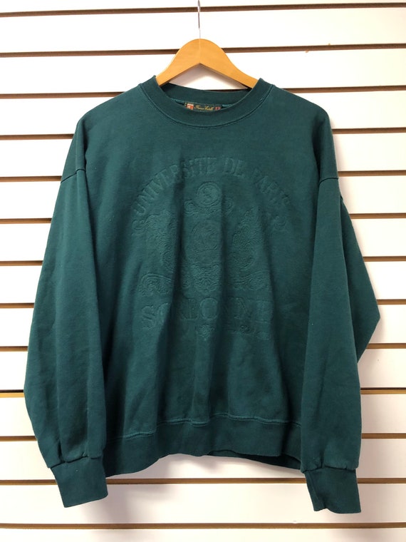 Vintage university of Paris Sweatshirt size Large 