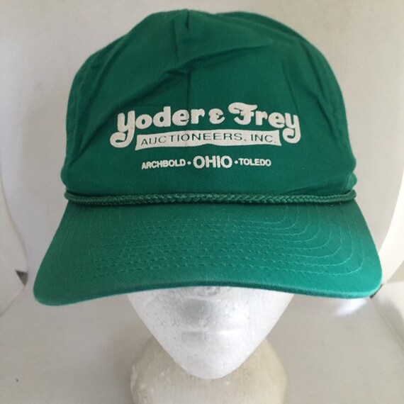 Vintage Yodere Frey auction Trucker SnapBack Hat … - image 1